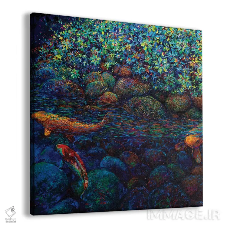 تابلو عاشقپیشگی وسواسی (عشق وسواسی) اثر آیریس اسکات - نمای پرسپکتیو محصول