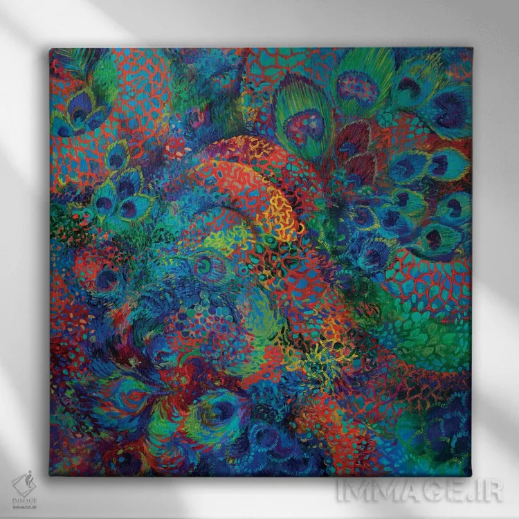 تابلو تاک روح اثر آیریس اسکات - نمای روبهرو روی دیوار