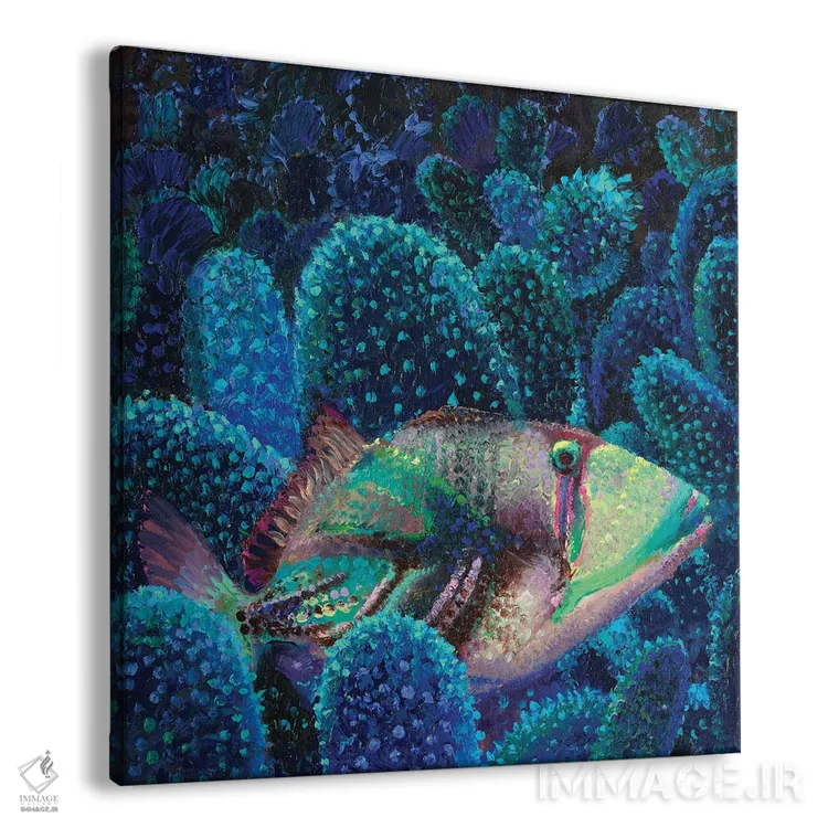 تابلو ماشه را بکش اثر آیریس اسکات - نمای پرسپکتیو محصول