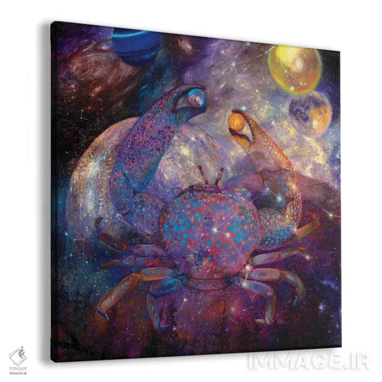 تابلو صعود عطارد اثر آیریس اسکات - نمای پرسپکتیو محصول