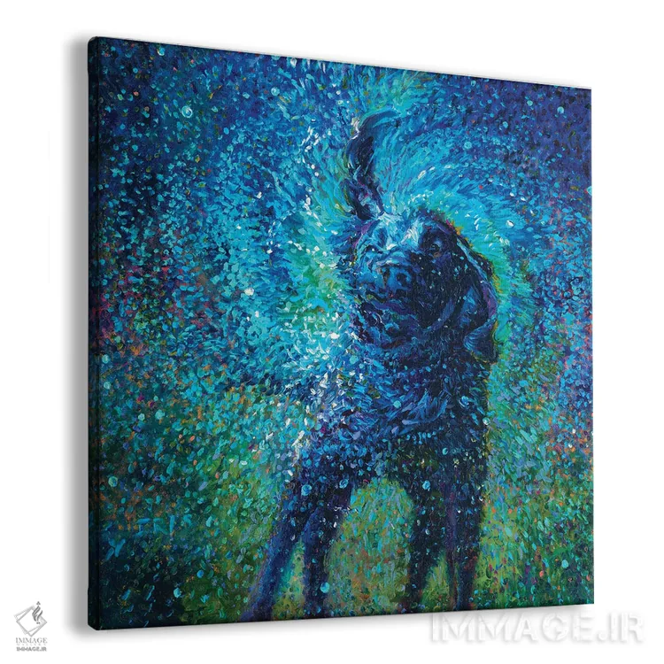 تابلو رودخانه اثر آیریس اسکات - نمای پرسپکتیو محصول