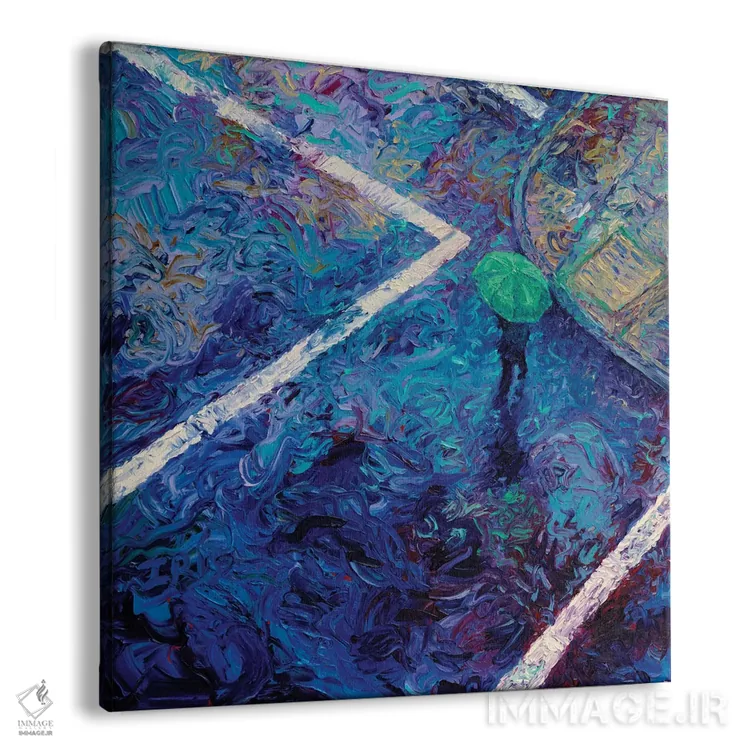 تابلو نمای استودیو اثر آیریس اسکات - نمای پرسپکتیو محصول