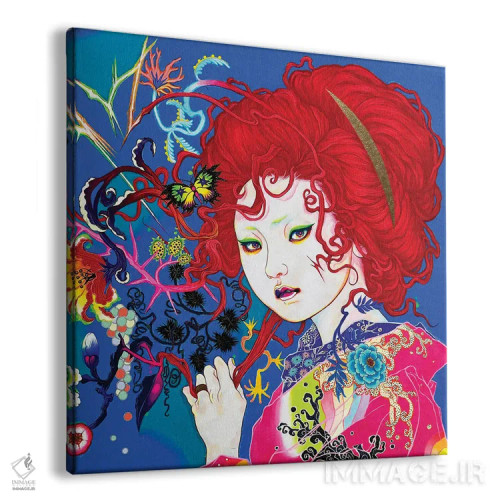 تابلو پروانهها را فرا بخوان اثر ایتو چیئکو - نمای پرسپکتیو محصول