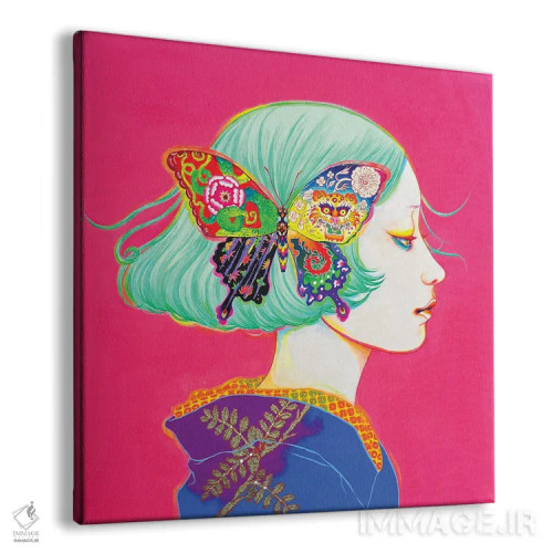 تابلو روزگار پروانه اثر ایتو چیئکو - نمای پرسپکتیو محصول