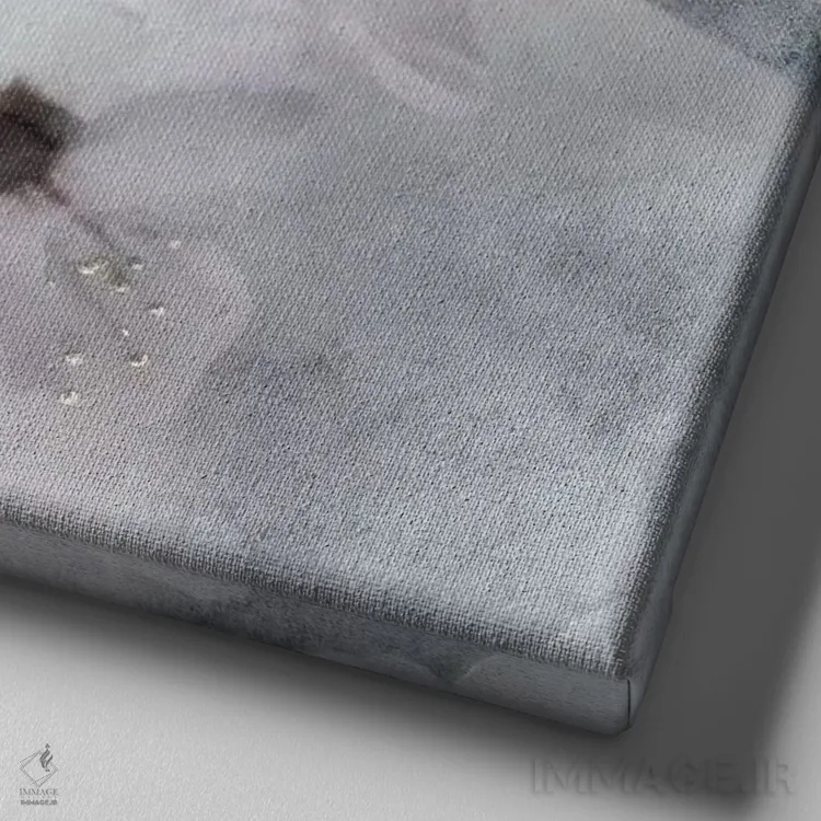 تابلو آواز بهار I اثر ایرنه وایس - نمای نزدیک بافت بوم