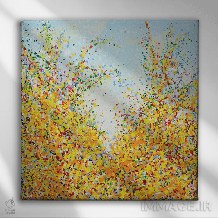 تابلو وفور نعمت پاییز اثر ایرینا کاستسووا - نمای روبهرو روی دیوار