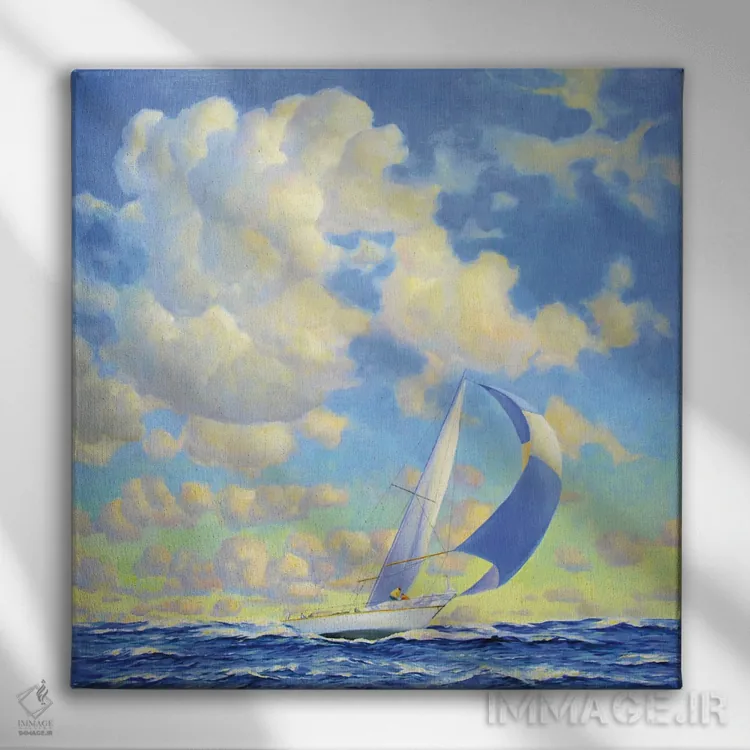 تابلو نسیم تازه اثر ایرینا کاستسووا - نمای روبهرو روی دیوار