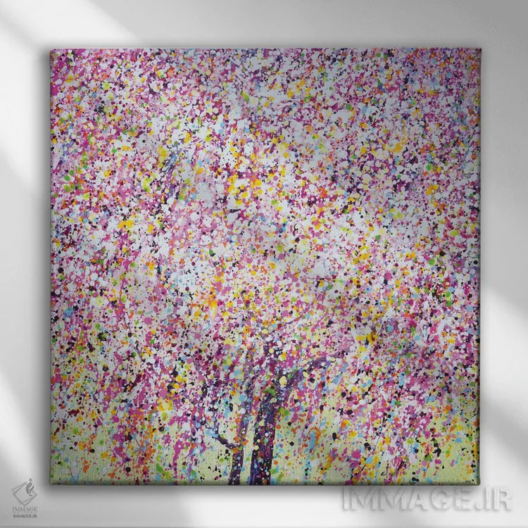 تابلو ساکورا II اثر ایرینا کاستسووا - نمای روبهرو روی دیوار