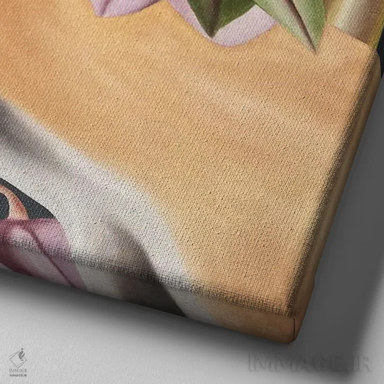 تابلو در دسامبر اثر ایلدزه اوس - نمای نزدیک بافت بوم