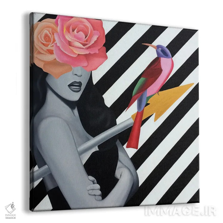 تابلو آمازون (نام مکان یا رودخانه) اثر ایلدزه اوس - نمای پرسپکتیو محصول