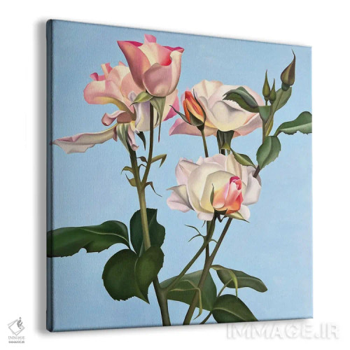 تابلو صورتی خوشبختانه اثر ایلدزه اوس - نمای پرسپکتیو محصول