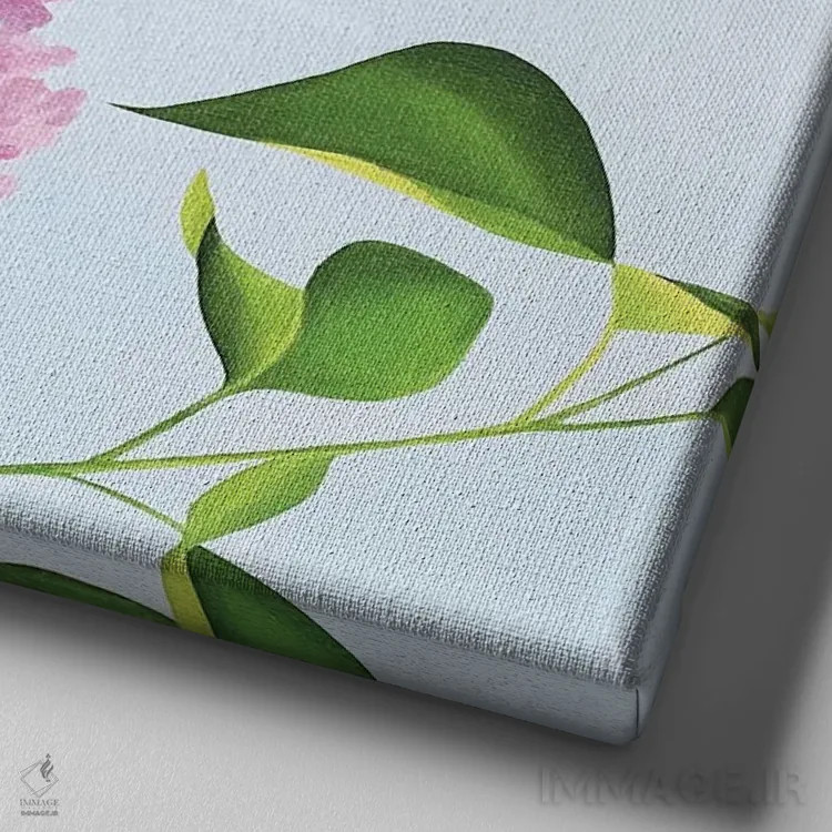 تابلو بهار اثر ایلدزه اوس - نمای نزدیک بافت بوم