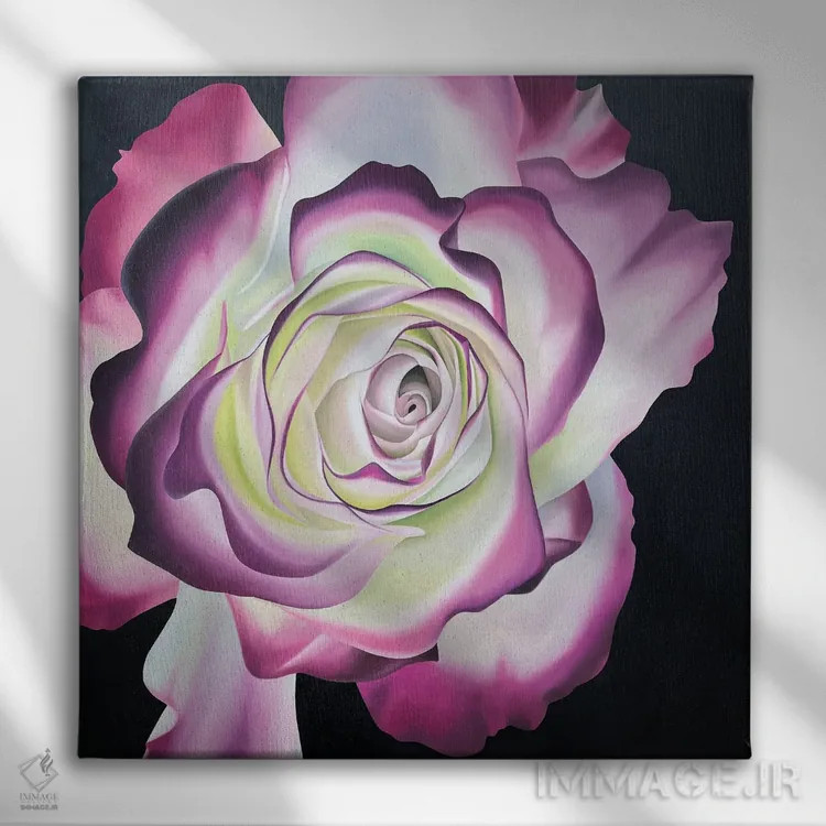 تابلو جشن شاهزاده موناکو اثر ایلدزه اوس - نمای روبهرو روی دیوار