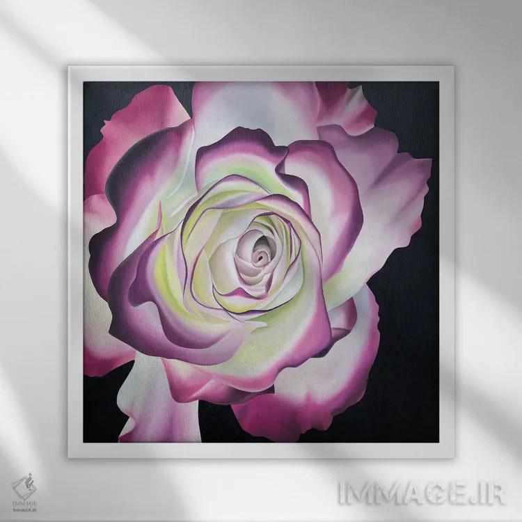 تابلو جشن شاهزاده موناکو اثر ایلدزه اوس - نمای قابدار سفید