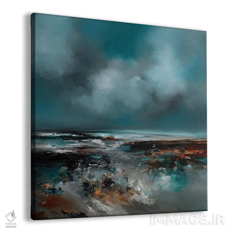 تابلو زندگی ساحلی اثر جی.اِی آرت (برند هنری) - نمای پرسپکتیو محصول