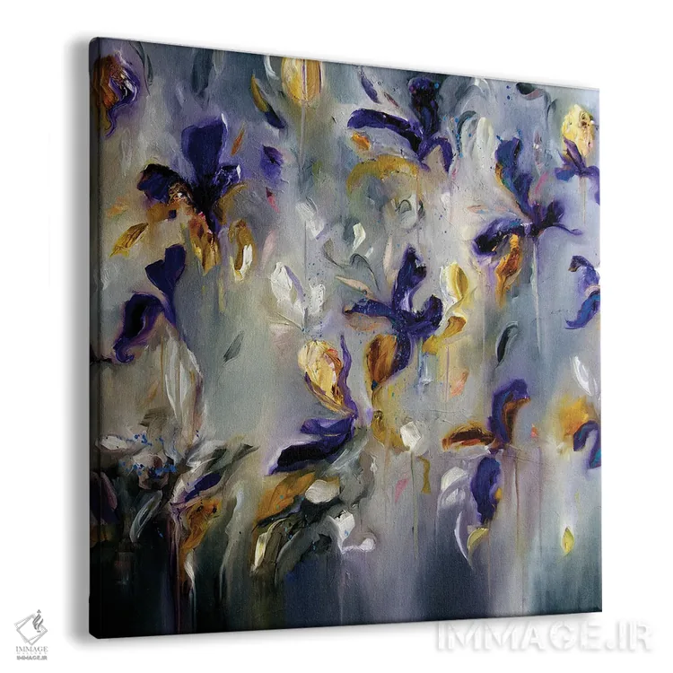 تابلو زنبق وحشی اثر جی.اِی آرت (برند هنری) - نمای پرسپکتیو محصول