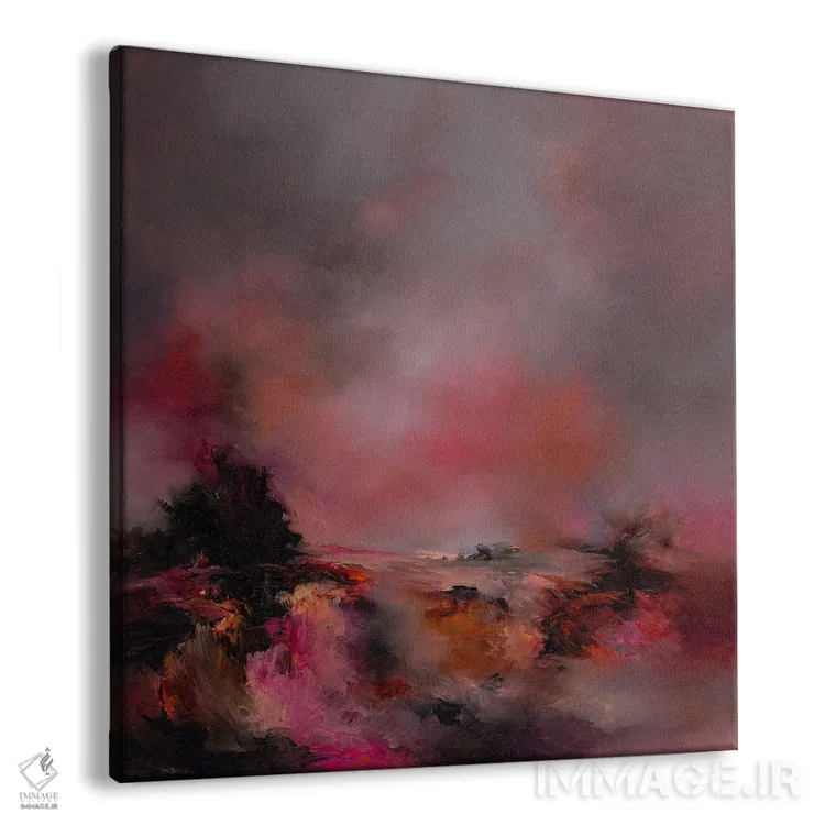 تابلو سرخی (یا گونه سرخ شدن) اثر جی.اِی آرت (برند هنری) - نمای پرسپکتیو محصول