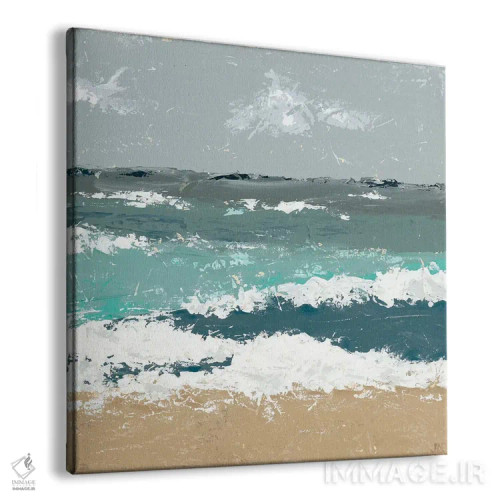 تابلو امواج شکننده I (امواج ساحلی) اثر جید رینولدز - نمای پرسپکتیو محصول