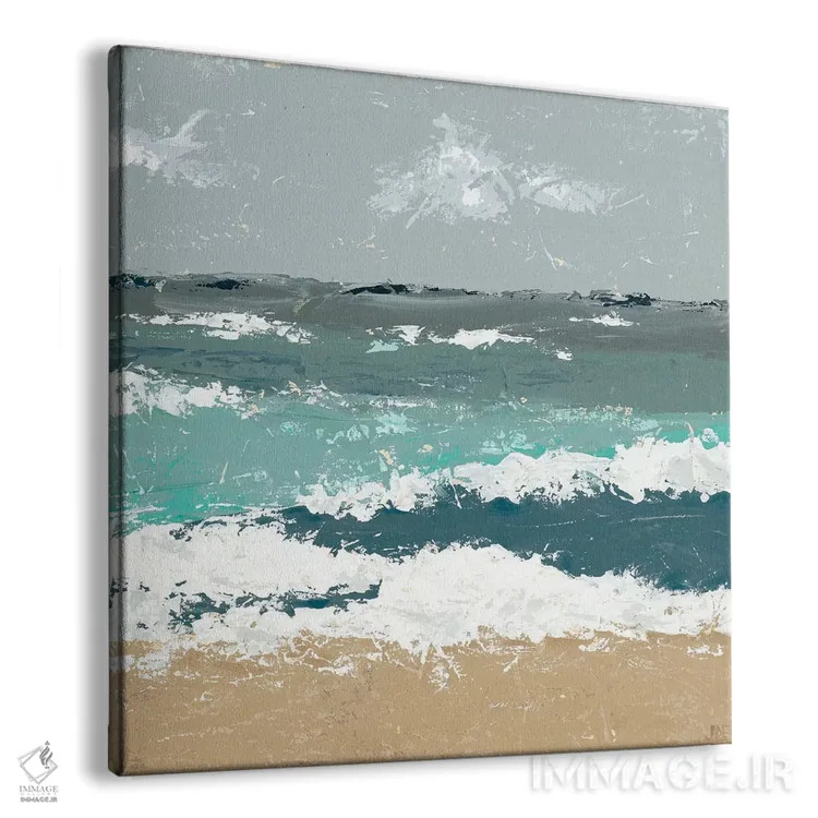 تابلو امواج شکننده I (امواج ساحلی) اثر جید رینولدز - نمای پرسپکتیو محصول