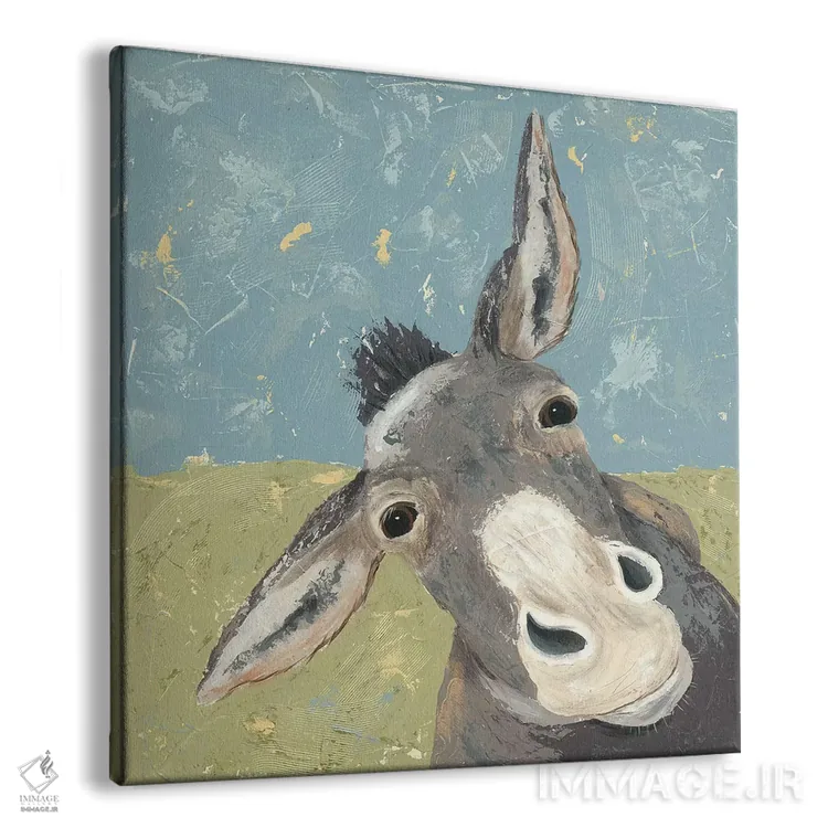 تابلو زندگی مزرعه - قاطر اثر جید رینولدز - نمای پرسپکتیو محصول