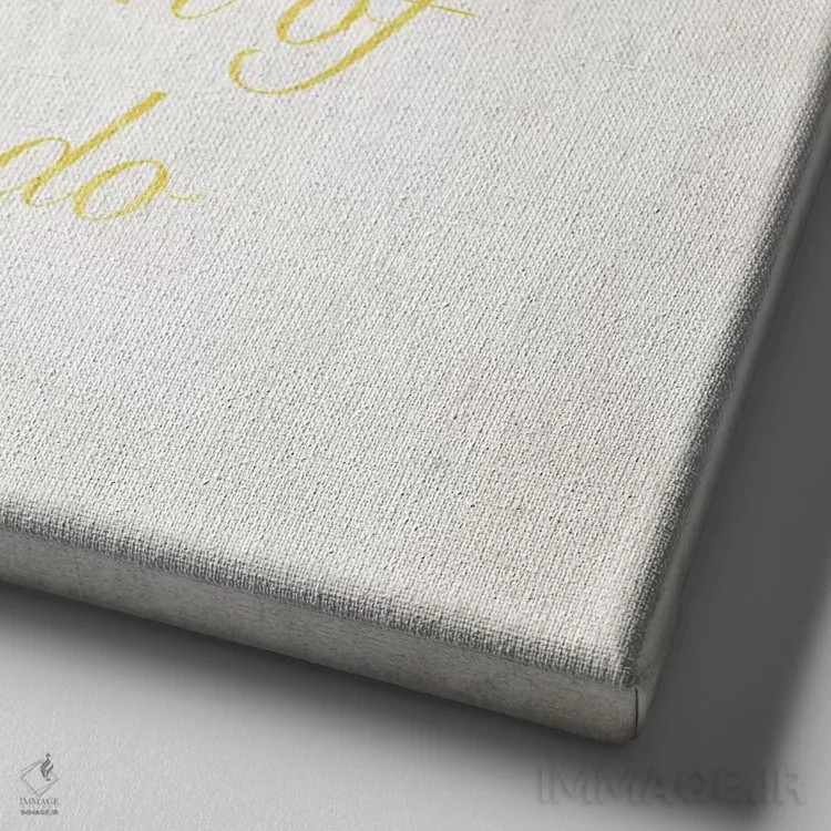 تابلو عبری (زبان یا قوم) اثر جیس گری - نمای نزدیک بافت بوم