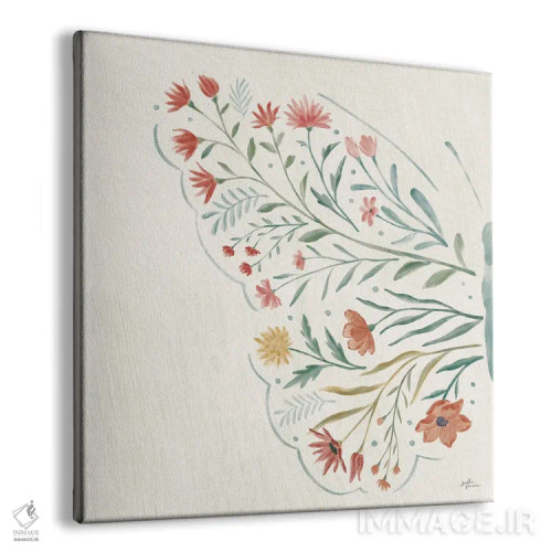 تابلو حال و هوای گل وحشی شش (بدون نوشته) اثر جِنل پنر - نمای پرسپکتیو محصول