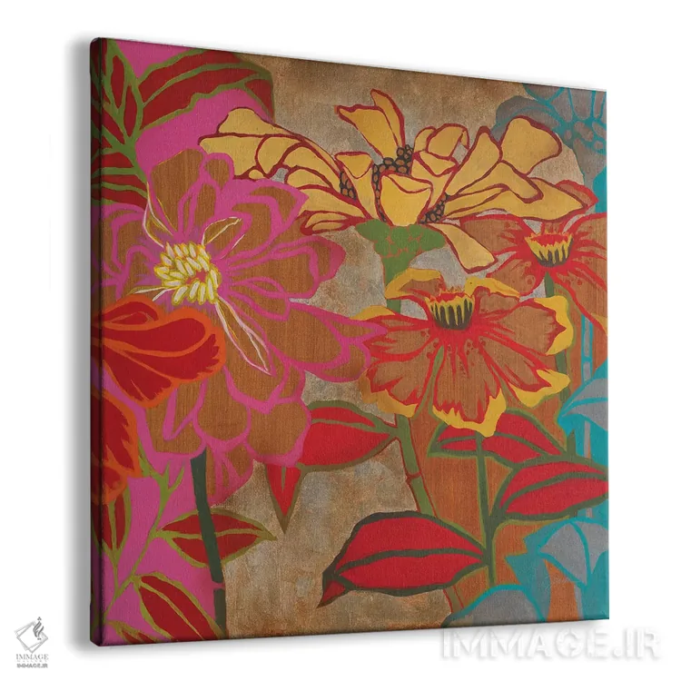 تابلو رنگ خالص اثر لیز جارباور - نمای پرسپکتیو محصول