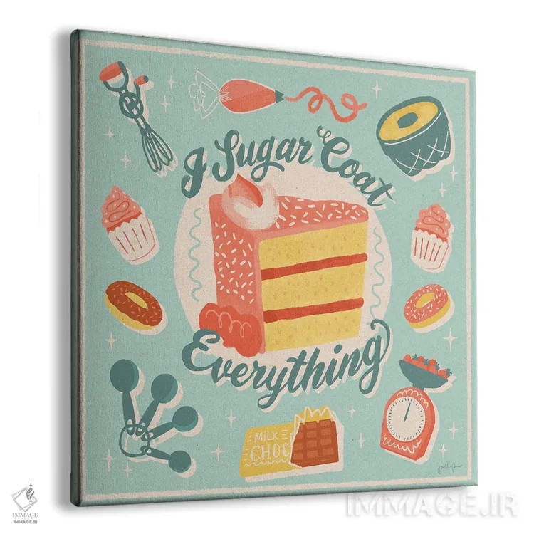 تابلو تازه پخته شده دو اثر جِنل پنر - نمای پرسپکتیو محصول