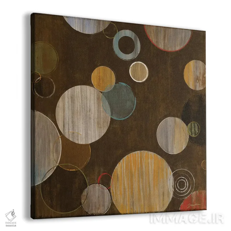 تابلو حبابهای گرم اثر لیز جارباور - نمای پرسپکتیو محصول