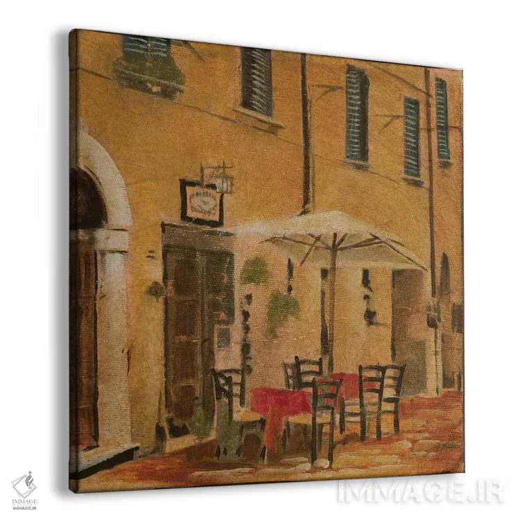 تابلو سفر دور دنیا ۳ اثر لیز جارباور - نمای پرسپکتیو محصول