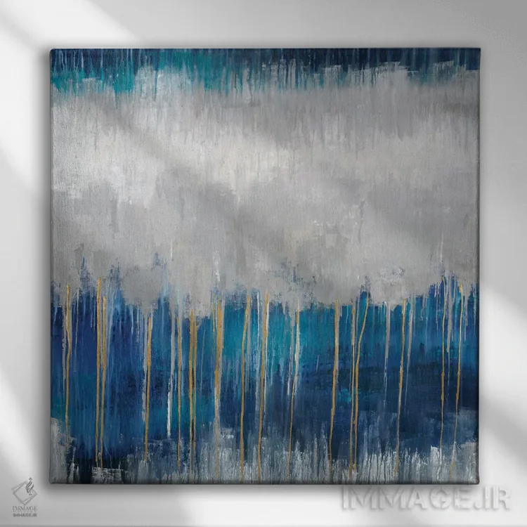 تابلو طبیعت ساده اثر لیز جارباور - نمای روبهرو روی دیوار