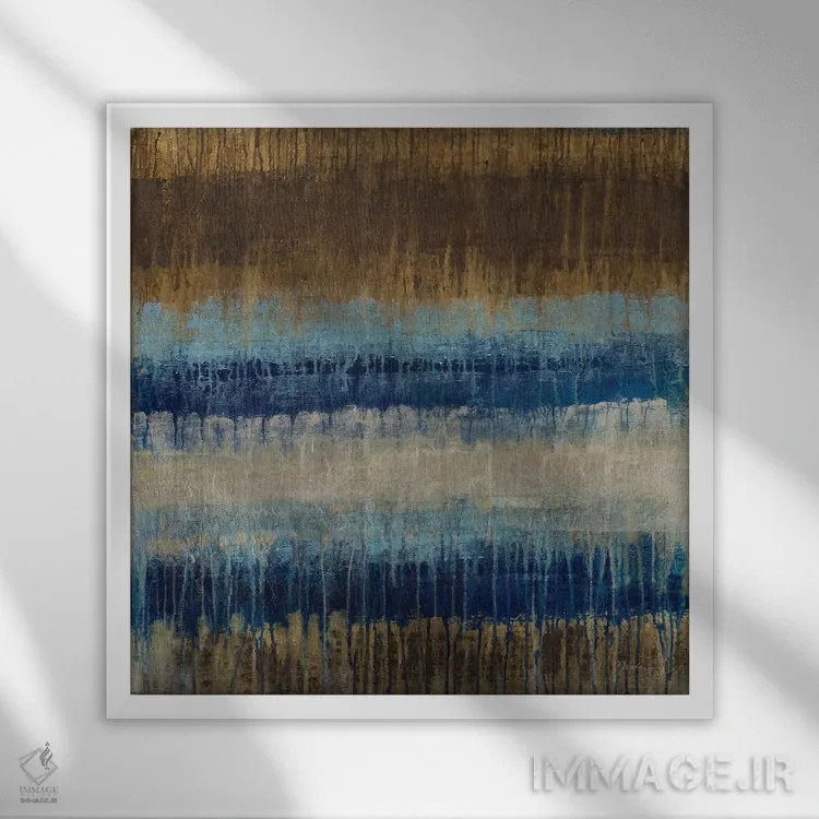 تابلو نسیمهای خنک اثر لیز جارباور - نمای قابدار سفید