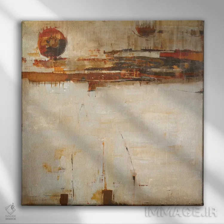 تابلو استخوان آرزو اثر لیز جارباور - نمای روبهرو روی دیوار