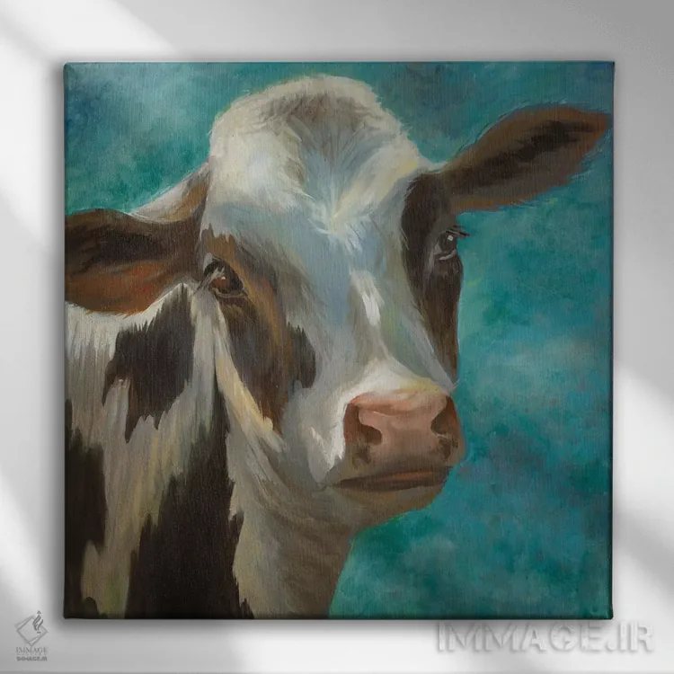 تابلو بیدار شو و بدرخش ۵ اثر لیز جارباور - نمای روبهرو روی دیوار