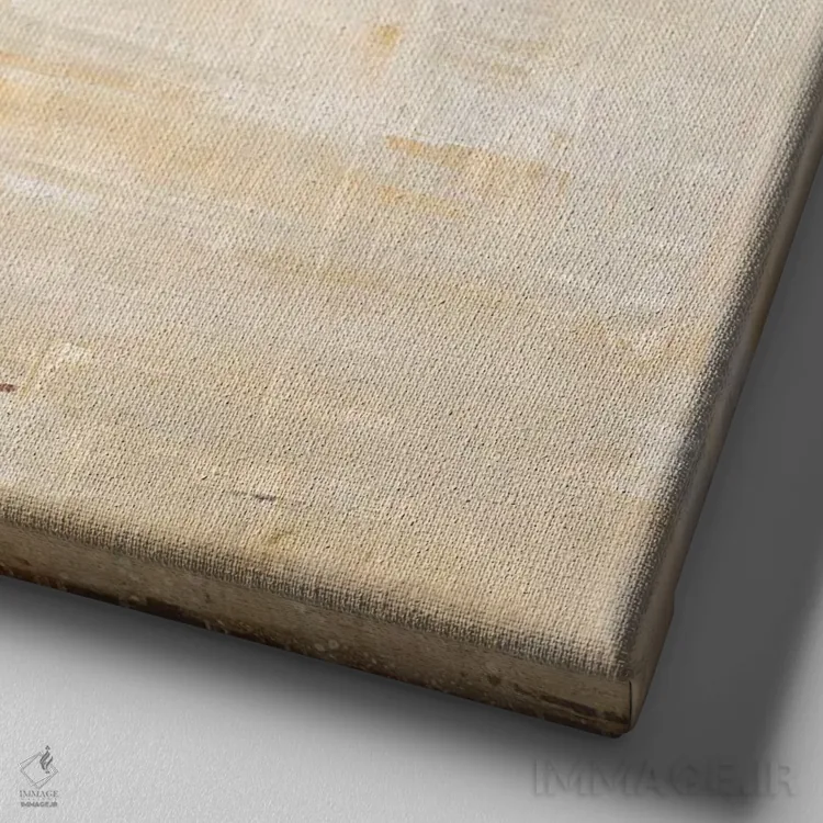 تابلو استخوان آرزو اثر لیز جارباور - نمای نزدیک بافت بوم