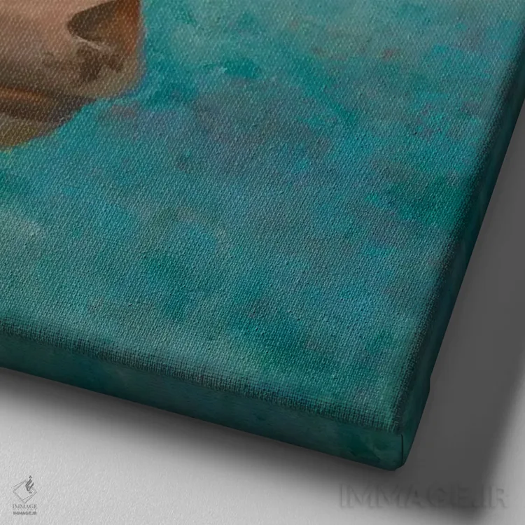 تابلو بیدار شو و بدرخش ۵ اثر لیز جارباور - نمای نزدیک بافت بوم