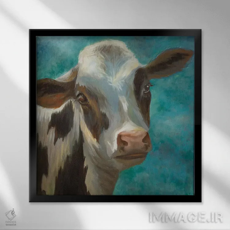 تابلو بیدار شو و بدرخش ۵ اثر لیز جارباور - نمای قابدار مشکی