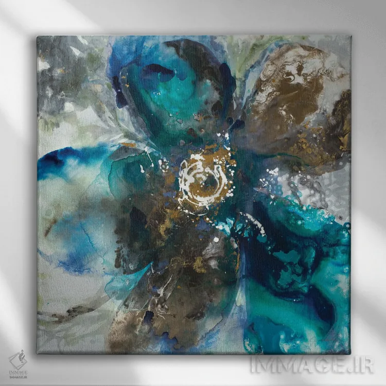 تابلو هوای تازه اثر لیز جارباور - نمای روبهرو روی دیوار