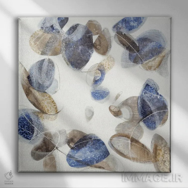 تابلو سنگ محک اثر لیز جارباور - نمای روبهرو روی دیوار