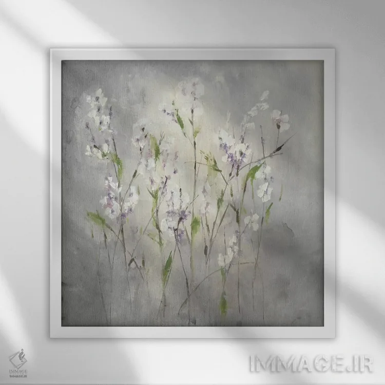 تابلو چه شیرین است اثر لیز جارباور - نمای قابدار سفید