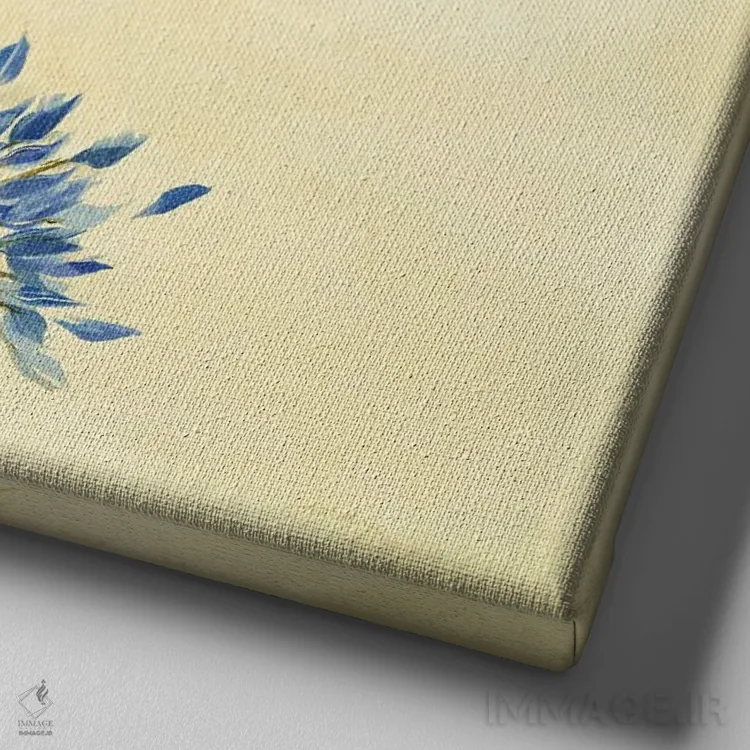 تابلو سرزمین رؤیا اثر لیز جارباور - نمای نزدیک بافت بوم