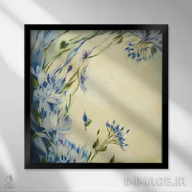 تابلو سرزمین رؤیا اثر لیز جارباور - نمای قابدار مشکی