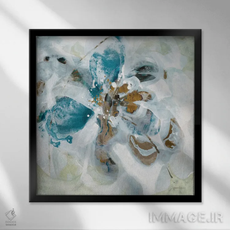 تابلو ماه نو ۱ اثر لیز جارباور - نمای قابدار مشکی