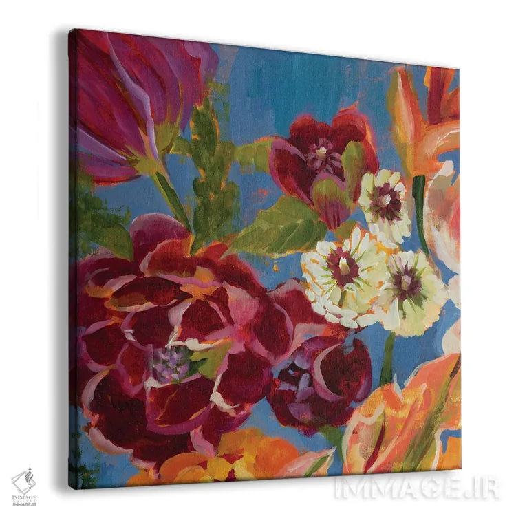 تابلو دستهگل بهاری ۱ اثر لیز جارباور - نمای پرسپکتیو محصول