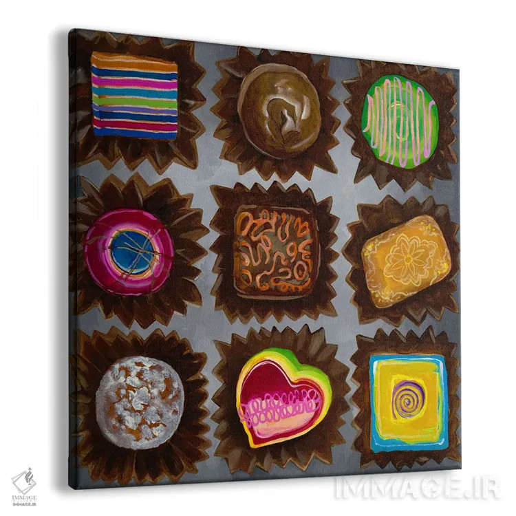 تابلو چشمنواز ۲ اثر لیز جارباور - نمای پرسپکتیو محصول