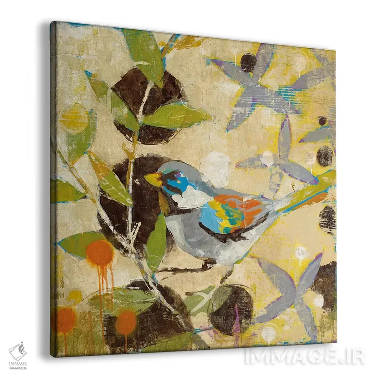 تابلو از قفس پرید ۱ (اصطلاحاً فرار کردن) اثر لیز جارباور - نمای پرسپکتیو محصول