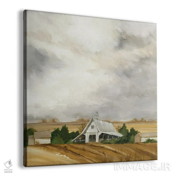 تابلو خانه شیرین آلاباما (اشاره به آهنگ معروف) اثر لیز جارباور - نمای پرسپکتیو محصول