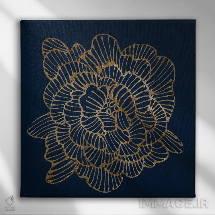 تابلو قایمموشک ۲ اثر لیز جارباور - نمای روبهرو روی دیوار