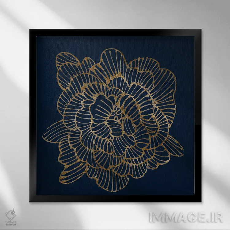 تابلو قایمموشک ۲ اثر لیز جارباور - نمای قابدار مشکی