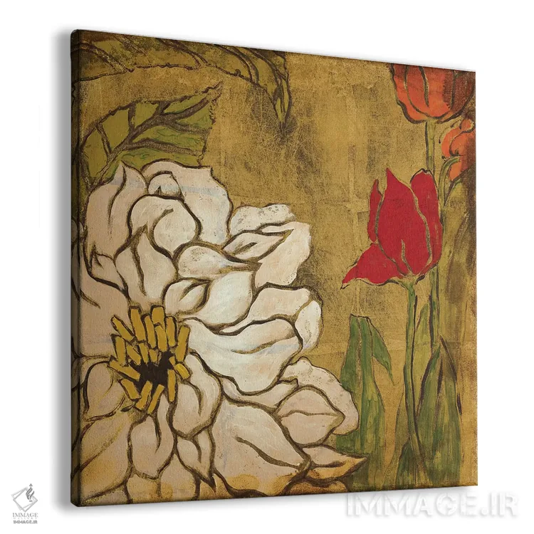 تابلو روز طلایی ۳ اثر لیز جارباور - نمای پرسپکتیو محصول